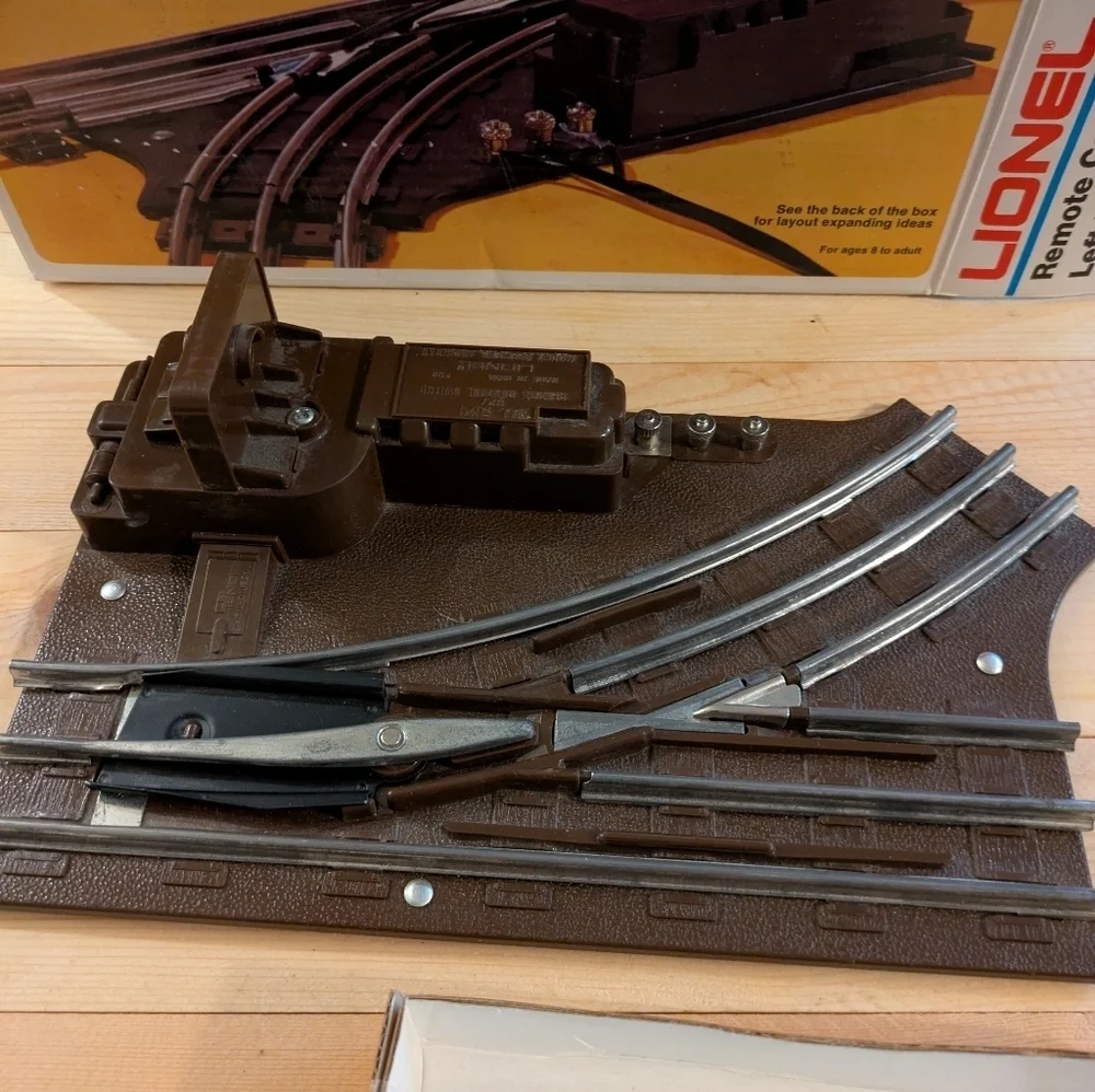 Lionel Remote Control Switch Left Hand